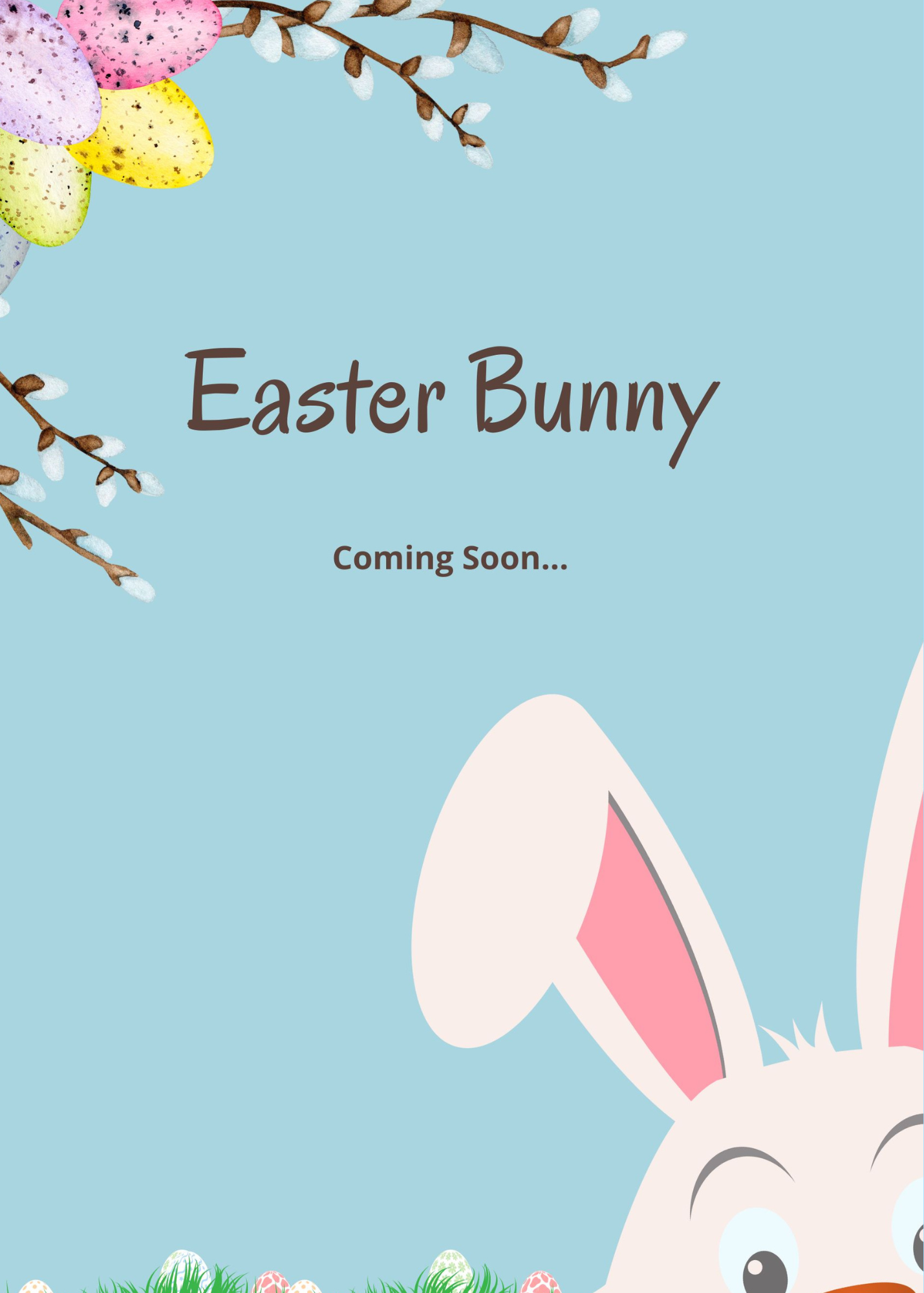 Easter Bunny Coming Soon...